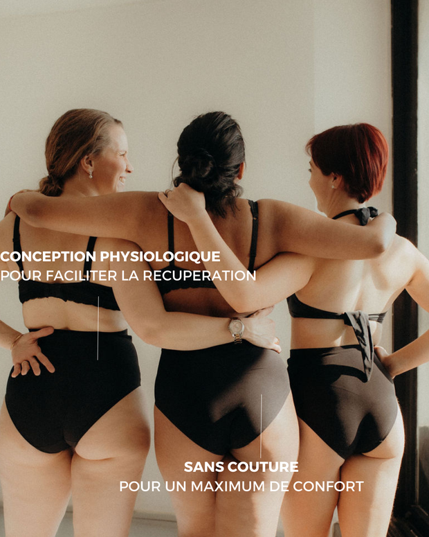 Culotte innovante galbante taille haute -  Michèle